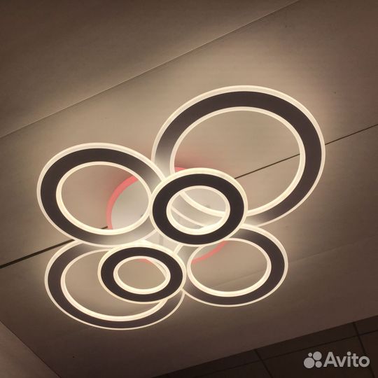 Люстра светодиодная на 30кв\м