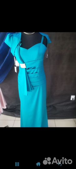 Вечернее платье 46 размера в пол