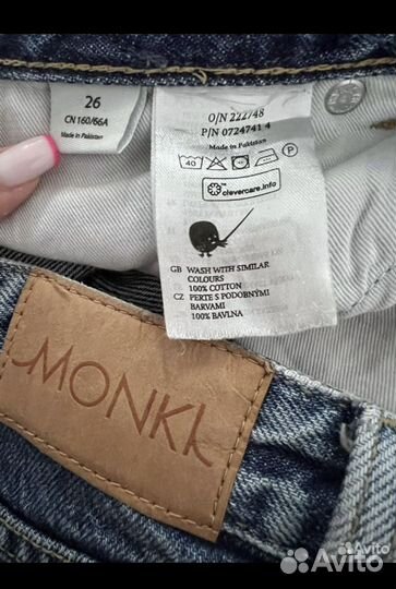 Джинсы monki 26
