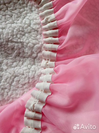 Тюль (вуаль) розовый (ш3м*в2,5м)