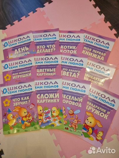 Школа семи гномов 0+. Полный годовой курс. 12 книг
