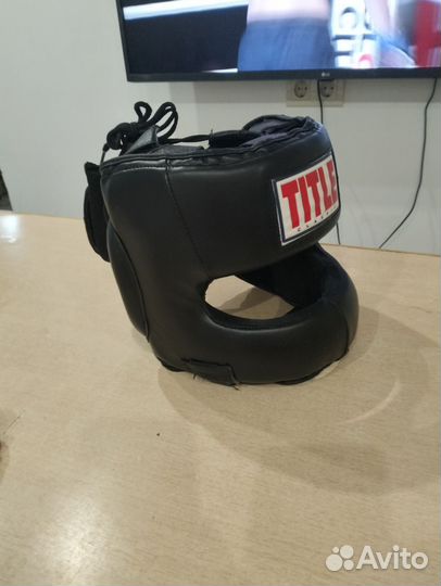 Боксерский шлем с бампером