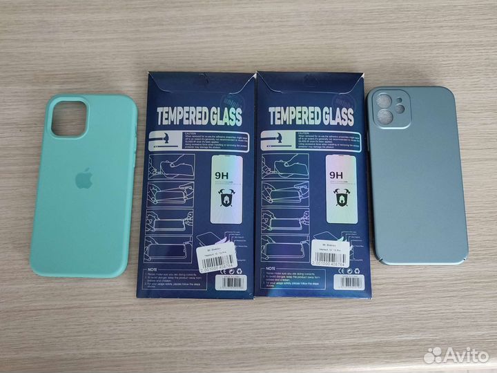 Чехол, защитное стекло для дисплея iPhone 12