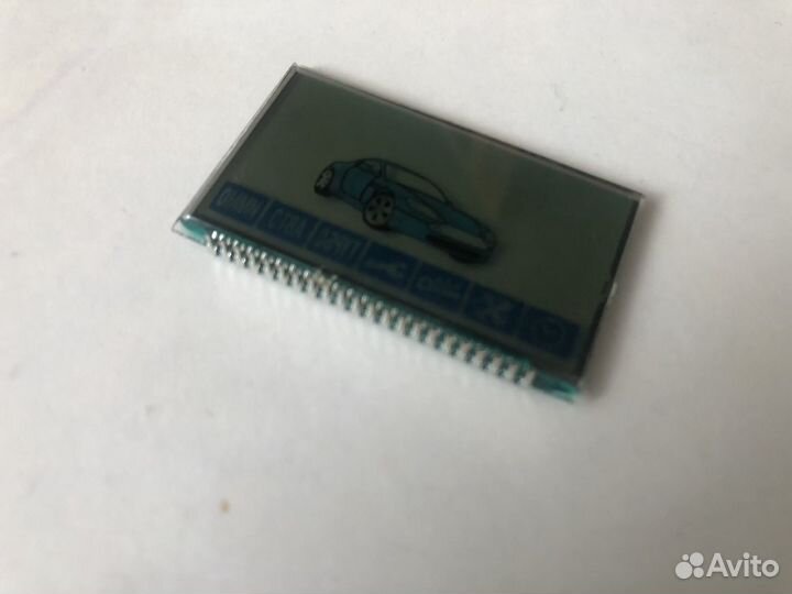 Экран брелка сигнализации starline 91