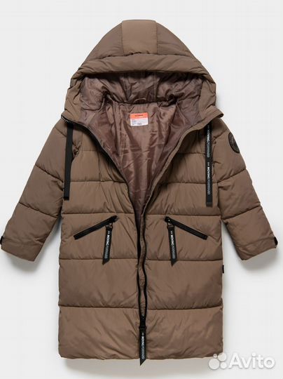 Зимний пуховик для девочки 164