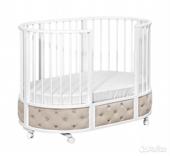 Кроватка-трансформер EVA VIP с маятником