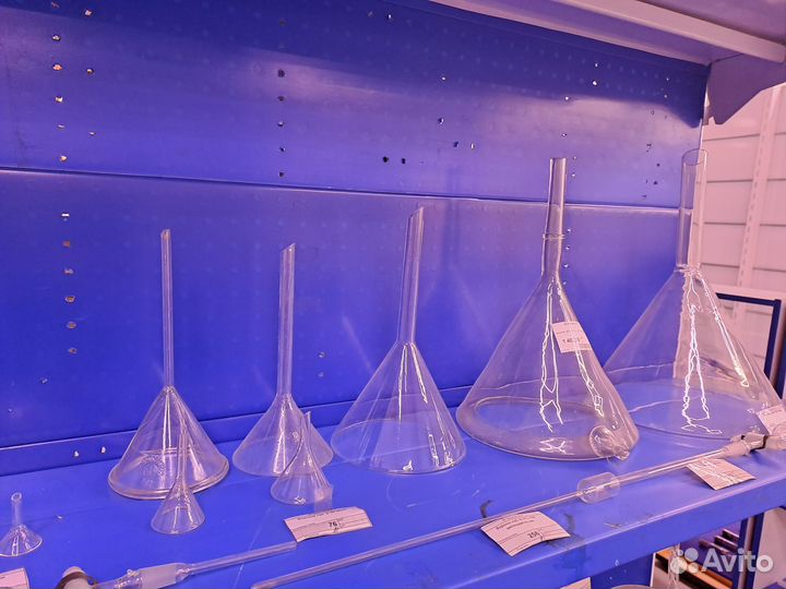 Воронки лабораторные
