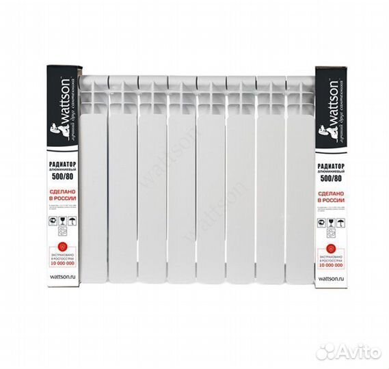 Радиатор алюминиевый 500/100 Wattson