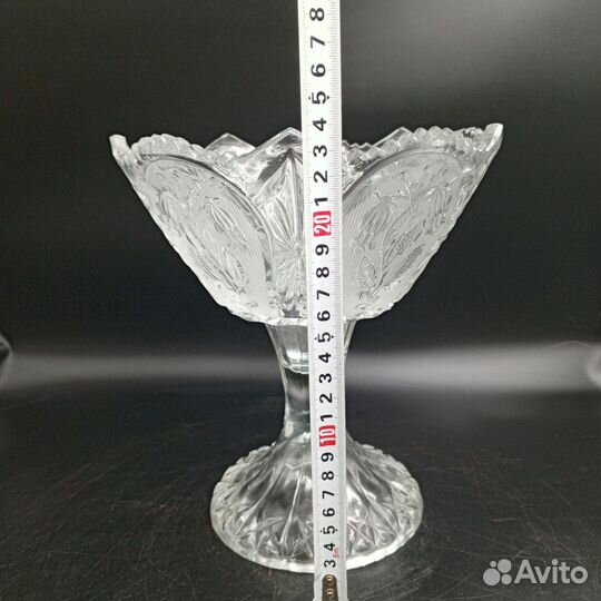 Ваза Колокольчик Для Фруктов Бахметьевский Завод