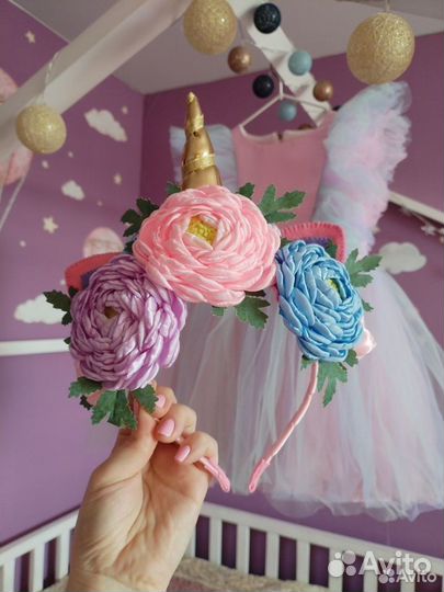 Ободок единорожка