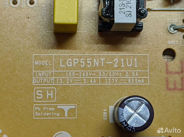 Плата питания lg Eax69501702(1.0)