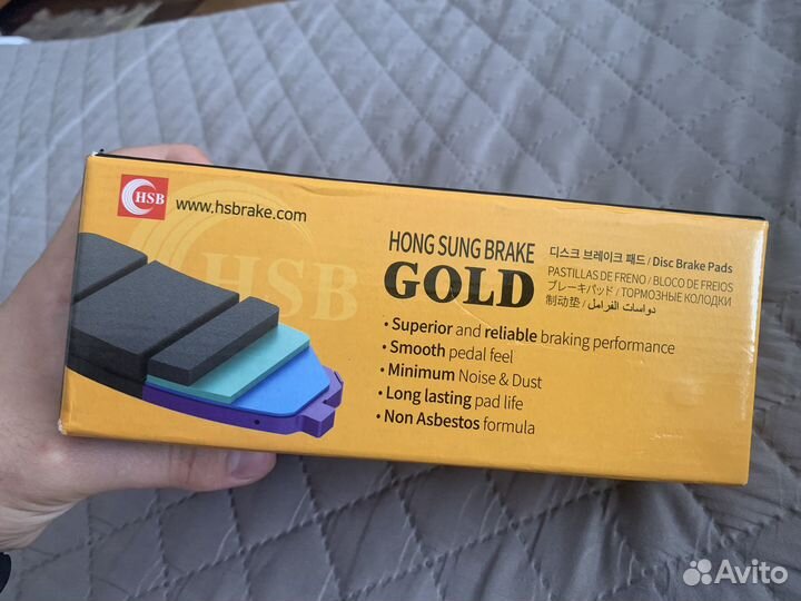 Тормозные колодки hong sung brake Hp5307