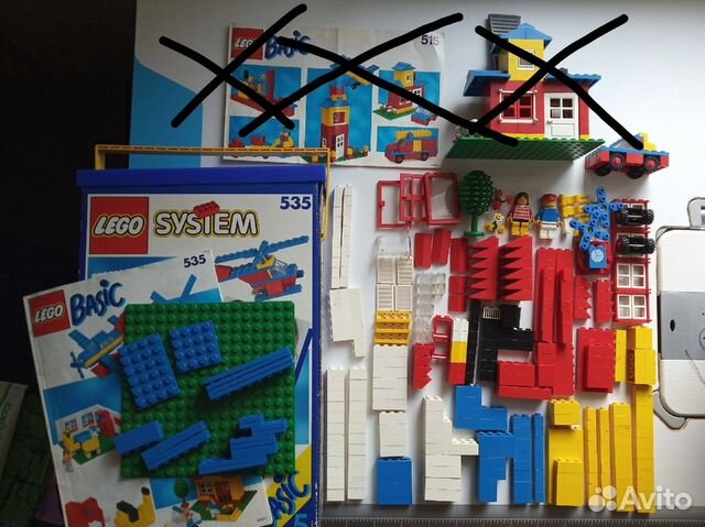 Детский оригинальный конструктор Лего