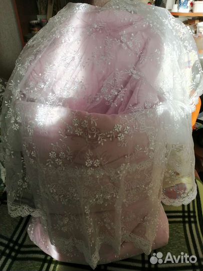 Комплект на выписку для девочки зима