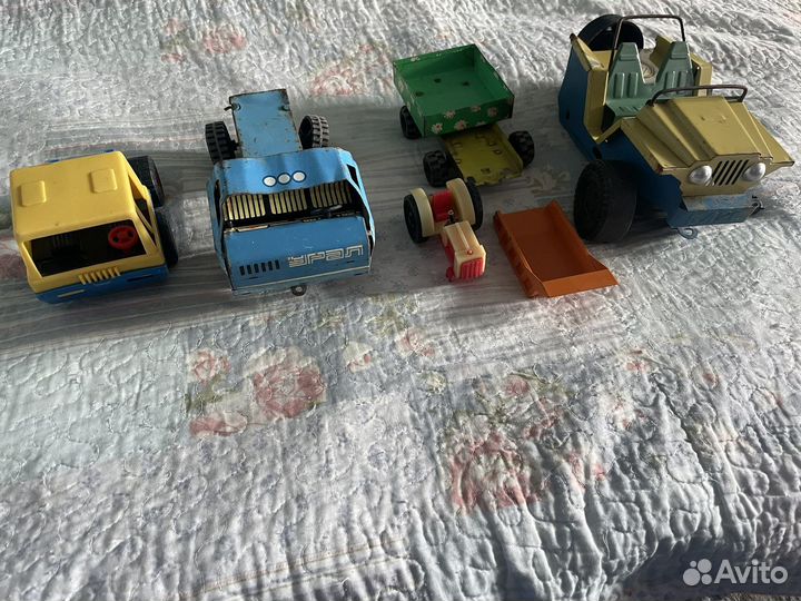 Железные машинки СССР на запчати