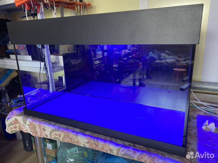 Аквариум с крышкой и поддоном 120 л