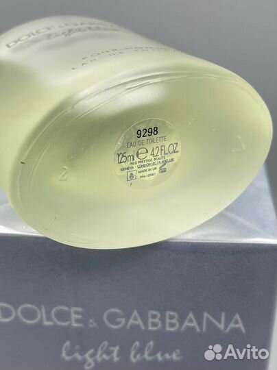 Dolce & Gabbana Light Blue pour Homme духи парфюм