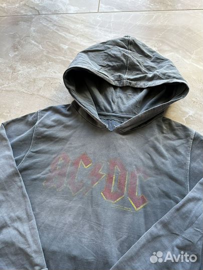 Худи AC/DC faded official merch hoodie 2009