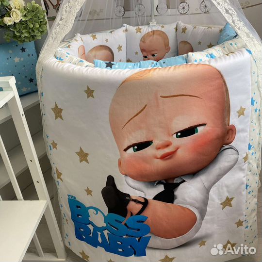 Бортики в детскую кроватку