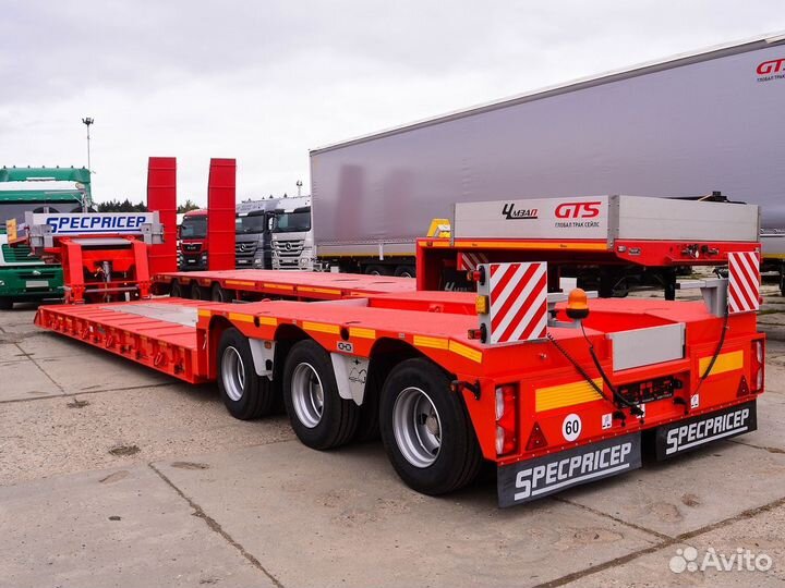 Полуприцеп трал (тяжеловоз) Specpricep 9942D3, 2024