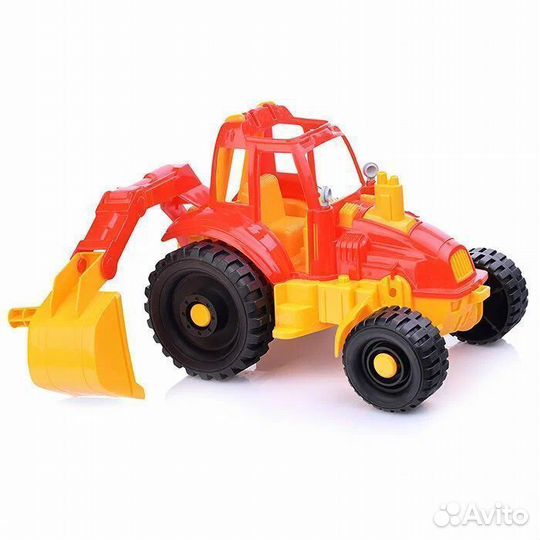 Игрушечный Трактор с ковшом Нордпласт 399