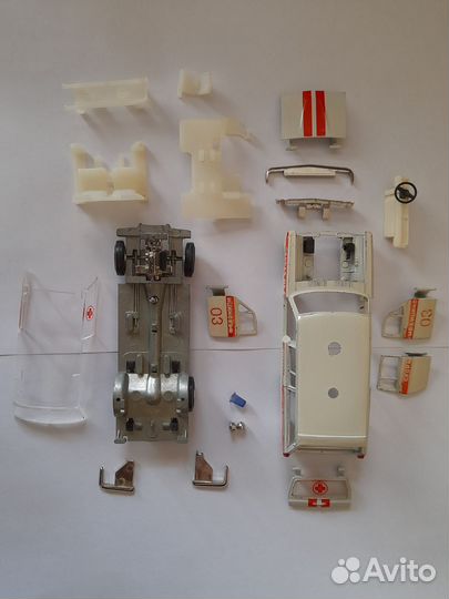 Модель СССР 1 43 Волга газ 24-02 на запчасти