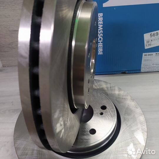 Диск тормозной передний Honda CR-V, Crosstour