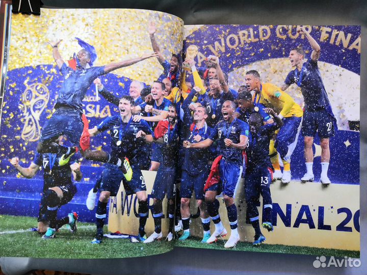 Книга, посвященная Чемпионату Мира fifa 2018 (ENG)