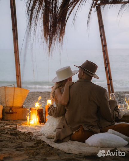 Фотосессия,Пикник в горах или у моря.Оформление