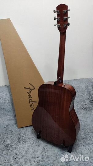 Гитара Fender CD140S All-Mahogany Массив Новая