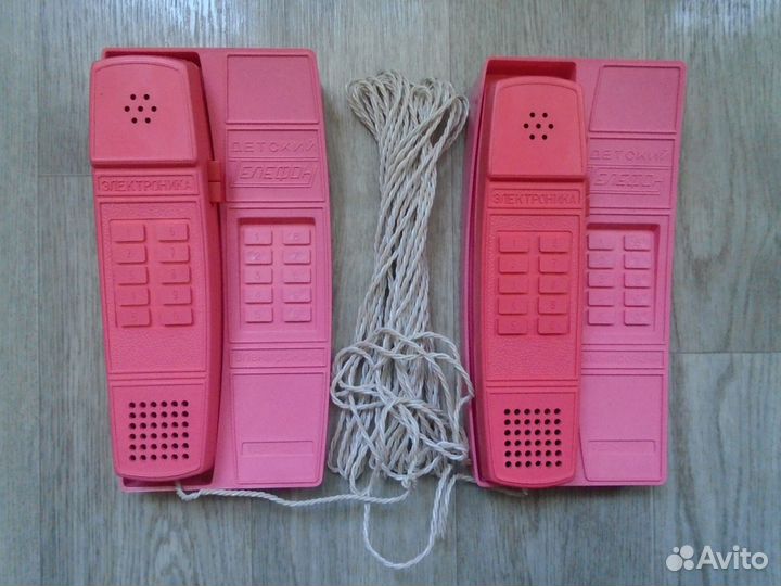 Игрушка детская СССР. Телефон 