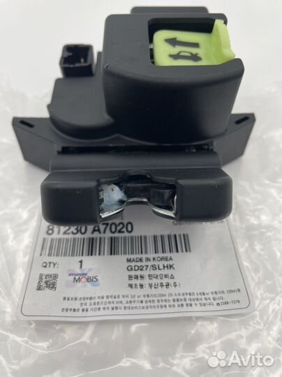 Замок багажника Solaris 2 Rio 4 81230A7030