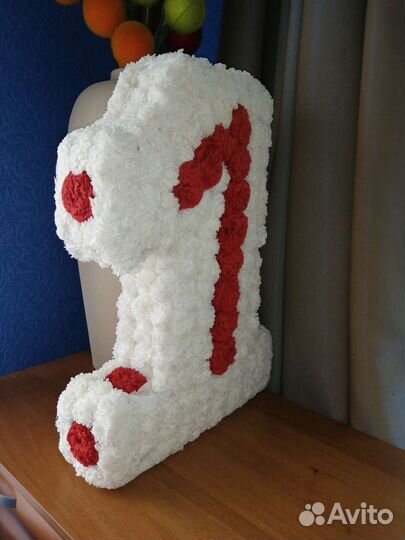 Объемная цифра 1