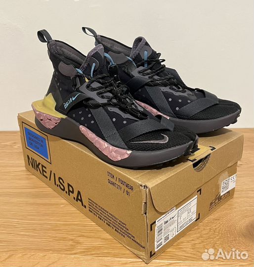 Кроссовки Nike ispa Drifter Split Black Smokey