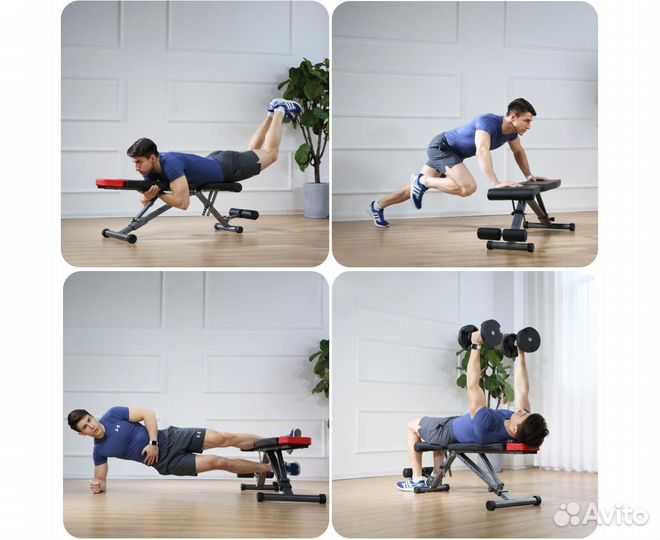 Скамья силовая универсальная DFC D369