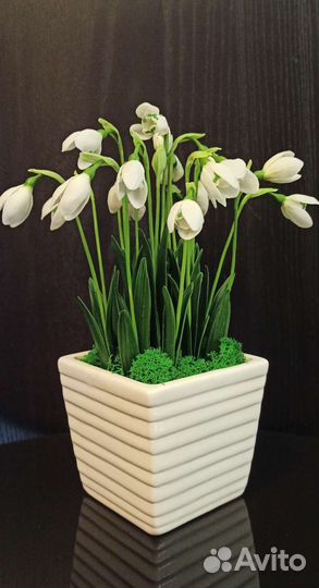 Цветы из полимерной глины