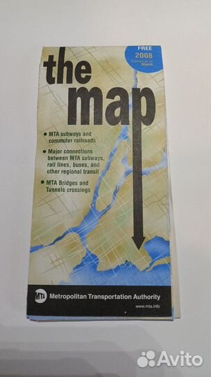 Карта Нью Йорк