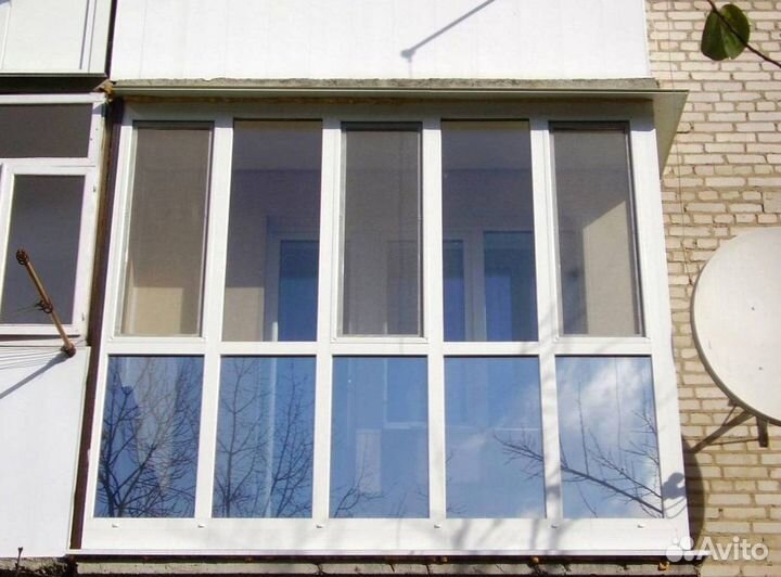 Остекление балконов