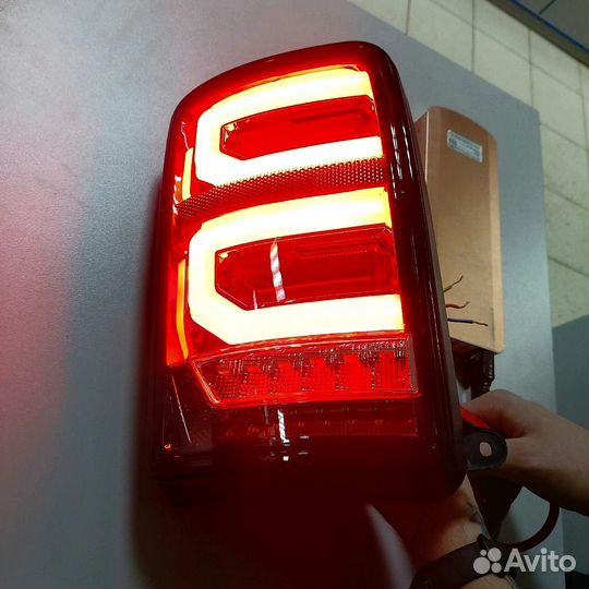 Фонари Нива 21213, 21214 диодные тонированные