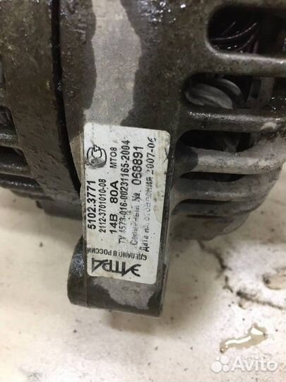 Генератор LADA Priora