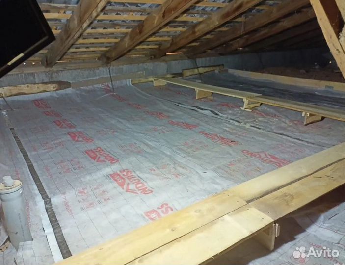 Утепление домов, чердаков, полов, мансард