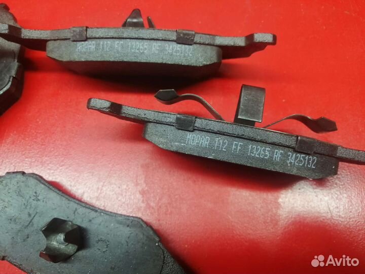 Колодки задние Chrysler, Dodge, Volga Siber