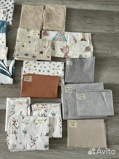 Ткань для печворка / обрезки ткани/ лоскутки ткани