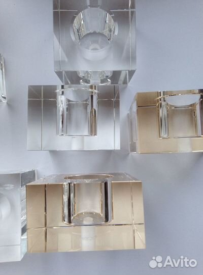 Плафоны стекляннные с патронами