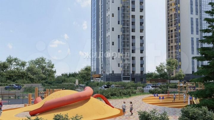 1-к. квартира, 28 м², 1/16 эт.