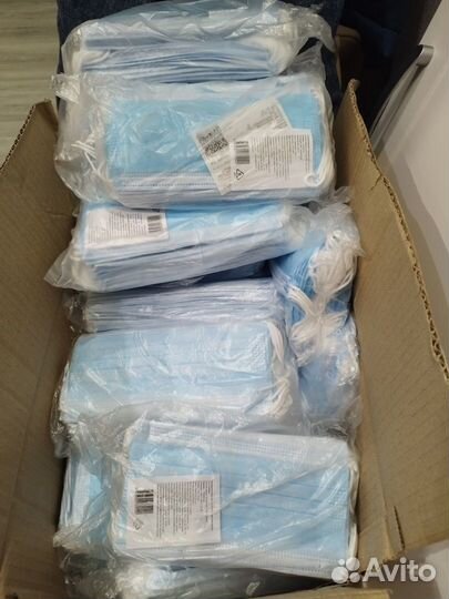 Маска одноразовая медицинская