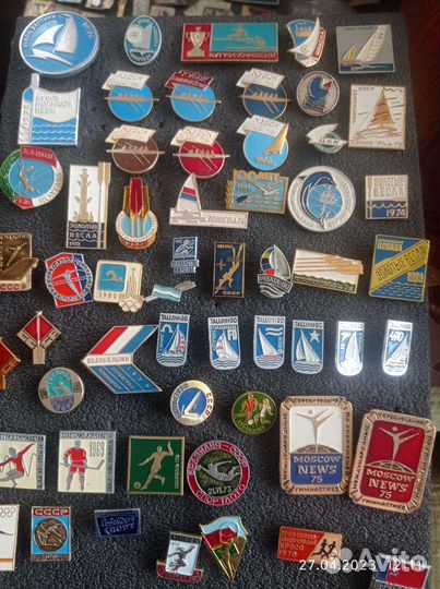 Знаки и значки СССР, спорт