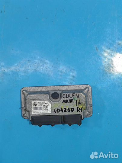 Эбу (блок управления) двигателя VW Golf V (2003-2