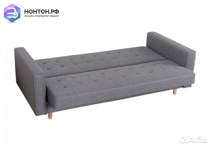 Диван книжка Гарнет серый