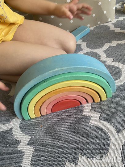 Деревянные игрушки для малышей